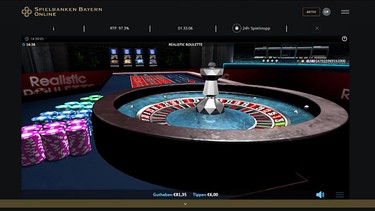 Virtueller Roulette-Tisch | Bild: BR
