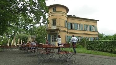 Alte Villa als Café | Bild: BR