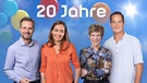 Das Wir-in-Bayern-Moderatoren-Team: Michael Sporer, Andrea Lauterbach, Sandra Bouscarrut, Dominik Pöll. | Bild: BR