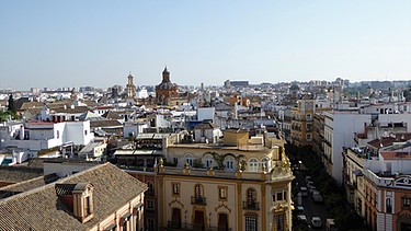 Blick auf die Innenstadt von Sevilla | Bild: Annette Eckl