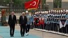 Bundespräsident Steinmeier neben dem türkischen Präsidenten Erdogan | Bild: Bayerischer Rundfunk 2024