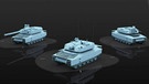 Animation eines möglichen zukünftigen deutsch-französischen Panzers | Bild: Bayerischer Rundfunk 2024