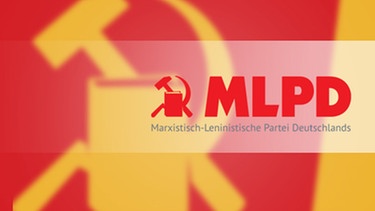 Das Logo der Partei MLDP (Marxistisch Leninistische Partei Deutschlands) | Bild: BR