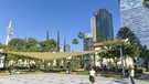 Platz, Altbauten, Sarona-Viertel, Tel Aviv, Israel | Bild: dpa / Bildagentur-online/Schöning