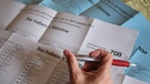 Stimmzettel zur Landtagswahl 2013 | Bild: picture-alliance/dpa