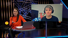 ARD-Jugendmedientag 2020: Webtalk "Faktencheck" - mit Kristine Becker und Moderatorin Aline Abboud. | Bild: BR | Johanna Schlueter 